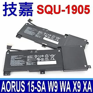 技嘉 電池-Gigabyte Aorus SQU-1905 15-SA,15-WA,15-W9 15-X9,15-XA 15WA,15X9,15W9,15SA 歷史價格詳細信息