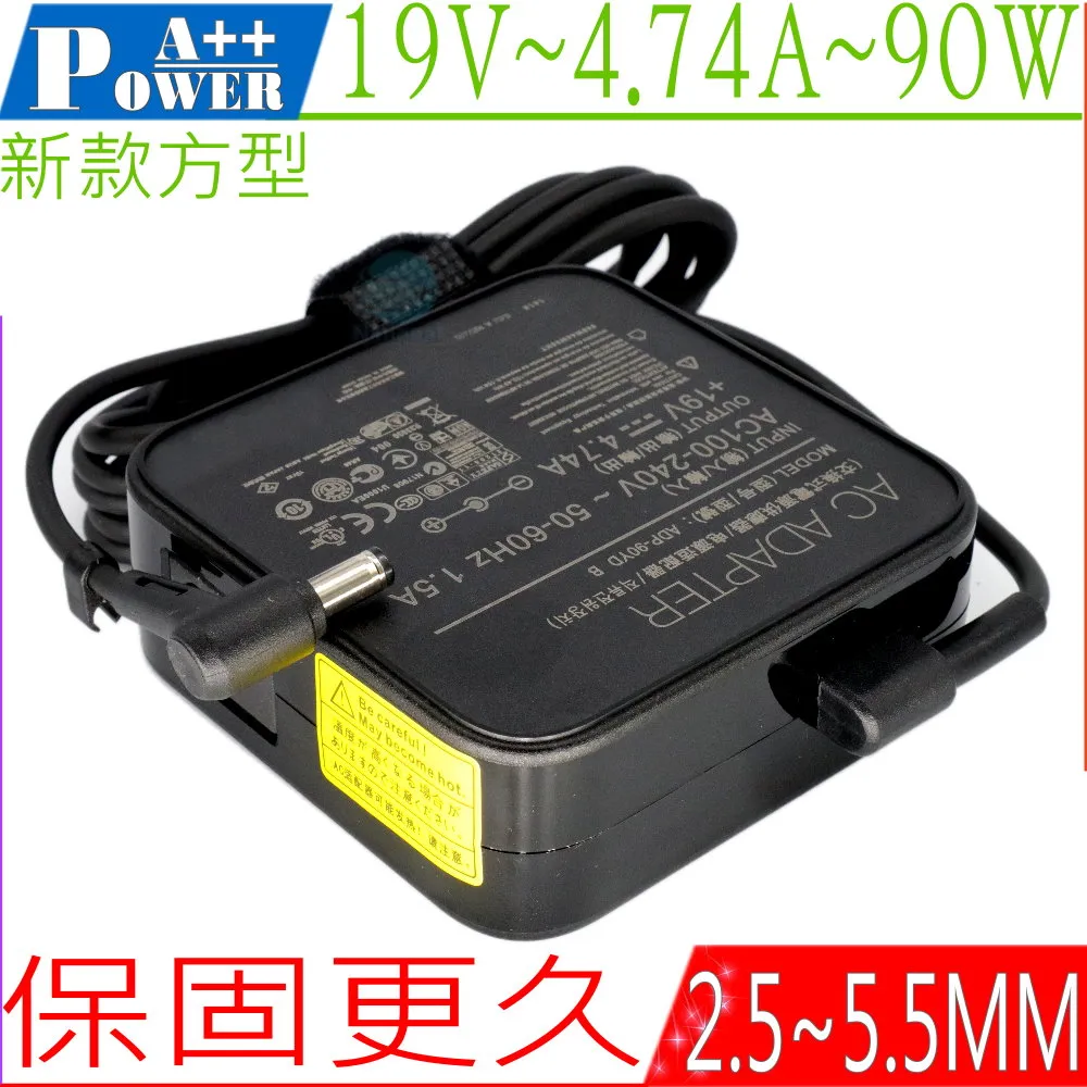 Asus變壓器 19V,4.74A,90W -A1,A2,A3 A5,A6,A7,A8,A9,F2,F3,F5 F6,F8,F9,G1S,A3A,A3H,A5E,B50-原廠規格 歷史價格詳細信息