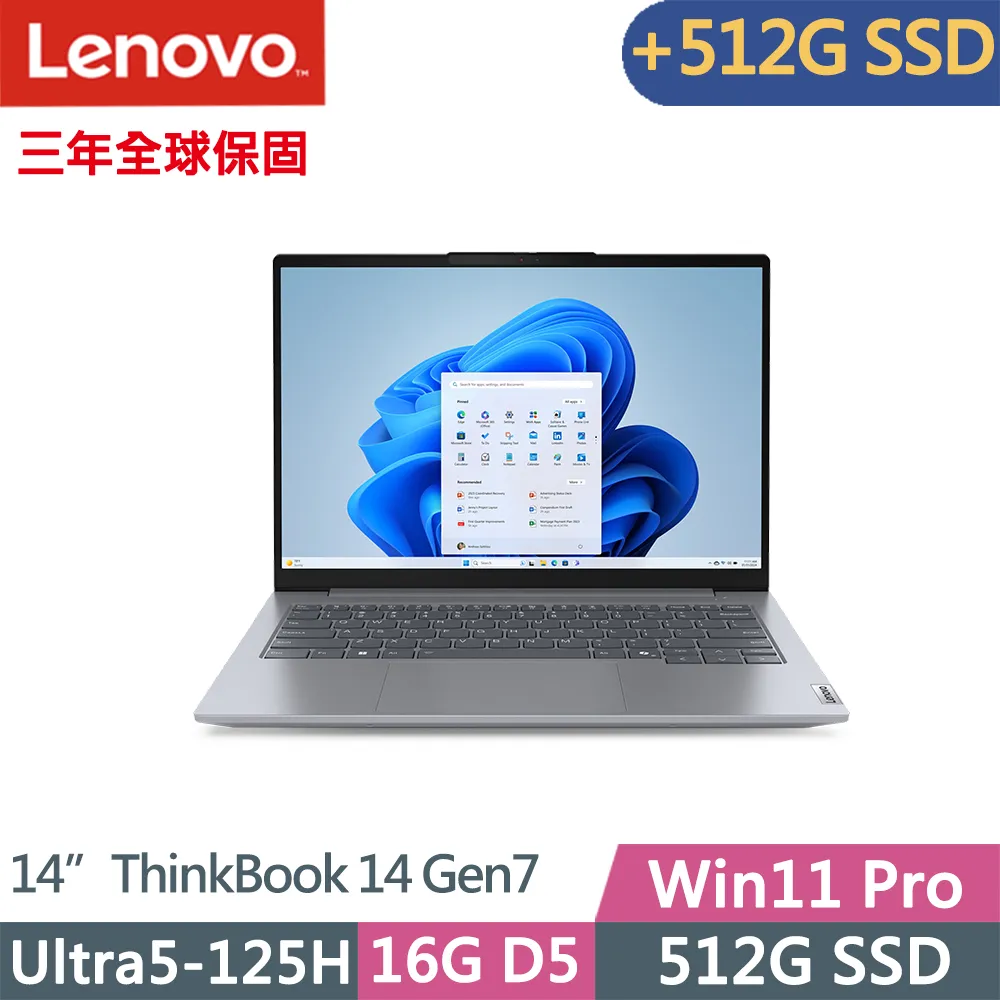 ThinkBook 14 Ultra 5 125H,16G,512G,Win11 Pro 時尚商務Lenovo筆電 小高黑店 歷史價格詳細信息