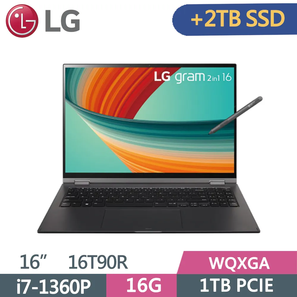 LG Gram 16T90R-G.AA75C2 極輕薄 大螢幕 軍規 翻轉 平板電腦 歷史價格詳細信息
