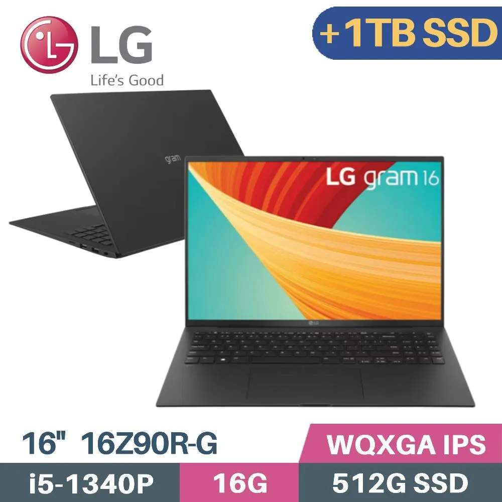 LG gram 16 16Z90Q-G.AA55C2 黑【優規無痛升級】輕贏隨型極致輕薄筆電/i5-1240P/16G 歷史價格詳細信息