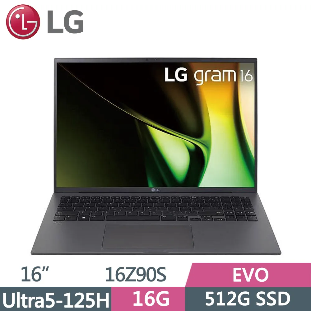 LG gram 16Z90S-G.AA56C2 沉靜灰(Core Ultra 5 125H/16G/512G+1TB SSD/W11/16)特仕 歷史價格詳細信息