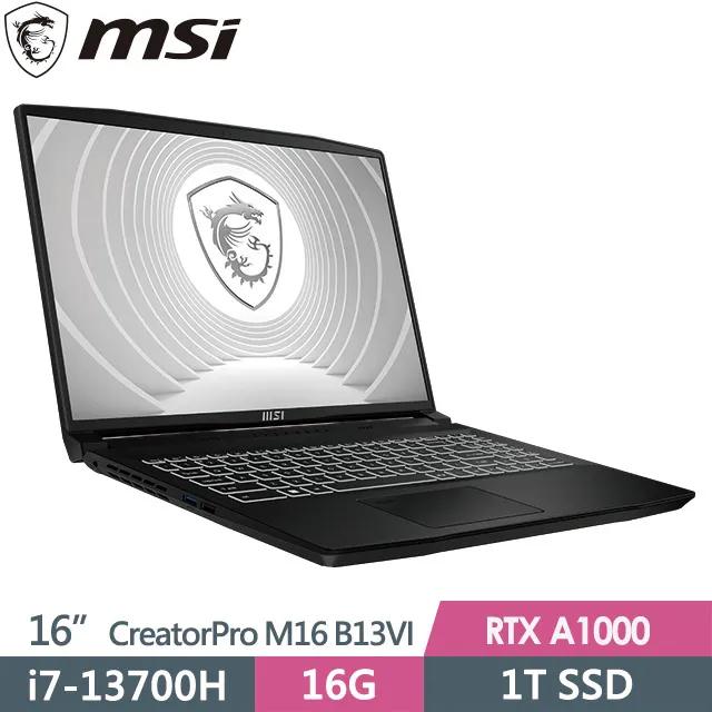 msi CreatorPro M16 B13VK-1020TW(i9-13900H/32G/2T+1T/RTX™A3000-8G/16QHD+/W11P)特仕創作者 歷史價格詳細信息