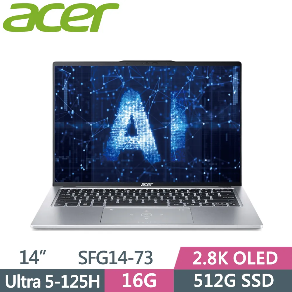 Acer Swift Go SFG14-73(Ultra 5 125H/16G/2.5TB/14吋/W11)特仕 歷史價格詳細信息