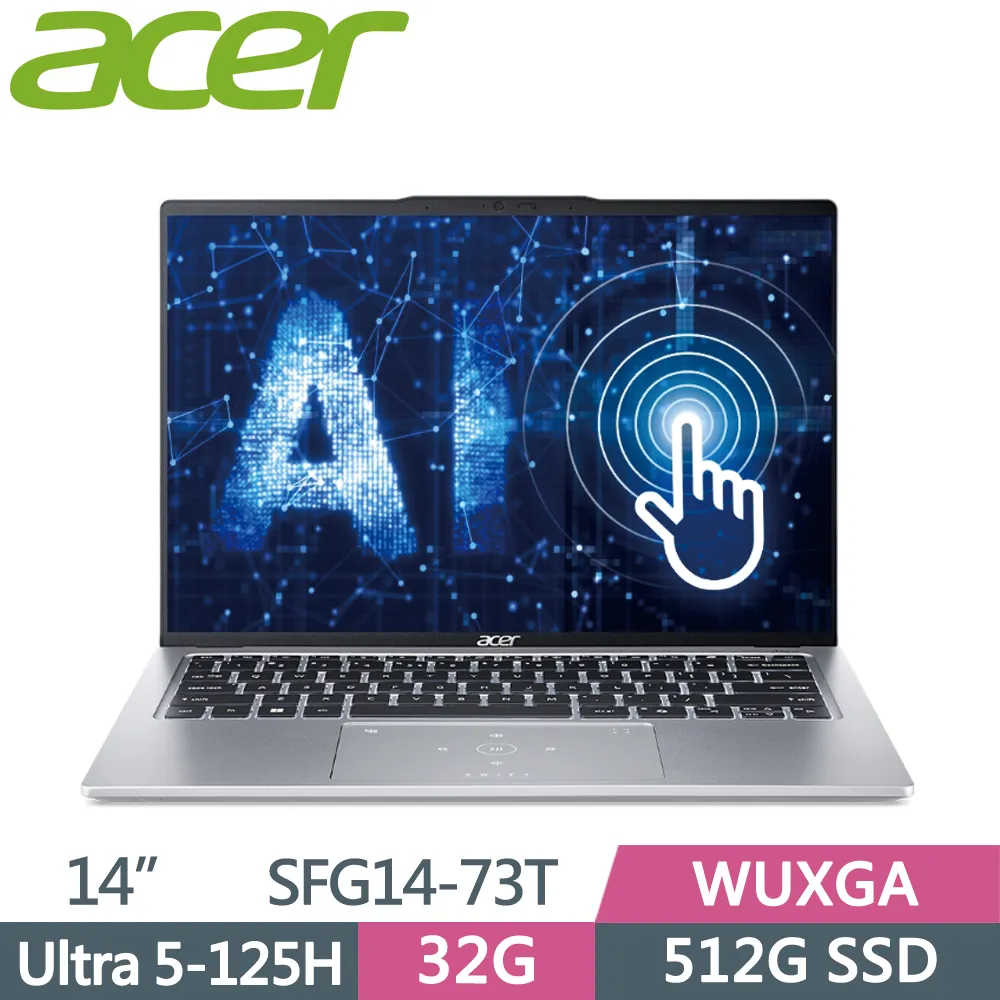 ACER Swift Go SFG14-73T-50NA (Ultra 5-125H/32G/512G/Win11/14吋) AI筆電 歷史價格詳細信息
