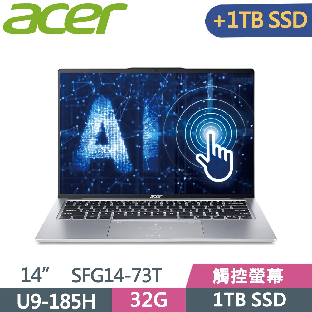 ACER Swift Go SFG14-73T-50NA (Ultra 5-125H/32G/512G/Win11/14吋) AI筆電 歷史價格詳細信息