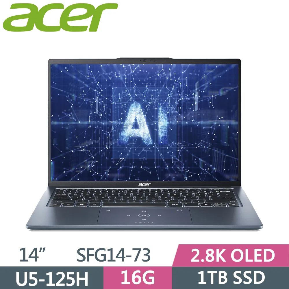 Acer Swift Go SFG14-73(Ultra 5 125H/16G/1TB/14吋/W11)特仕 歷史價格詳細信息