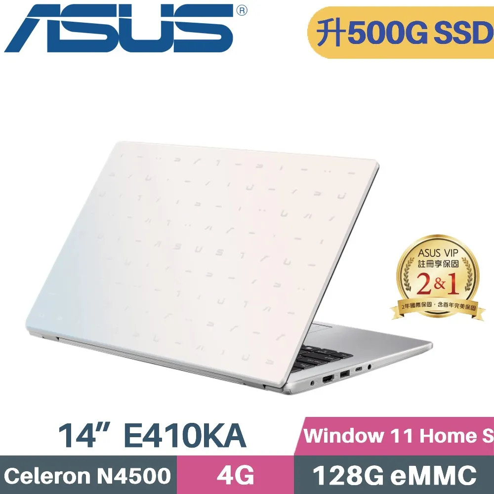 ASUS Vivobook Go 14 E410KA-0401WN4500 白(Celeron N4500/8G/2TB SSD/Win11/FHD/14)特仕 歷史價格詳細信息