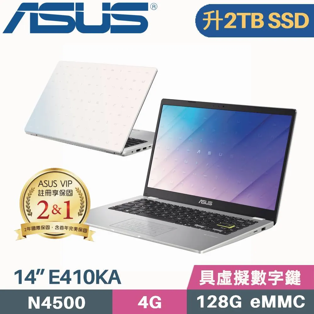 ASUS Vivobook Go 14 E410KA-0401WN4500 白(Celeron N4500/8G/2TB SSD/Win11/FHD/14)特仕 歷史價格詳細信息