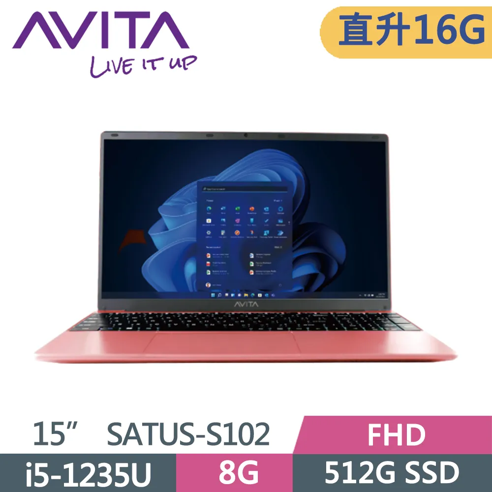 AVITA AVITA-SATUS-S102-NE15A1TWF56F-BKP  IPS I5-1235U 8G 512G 15'6吋 歷史價格詳細信息