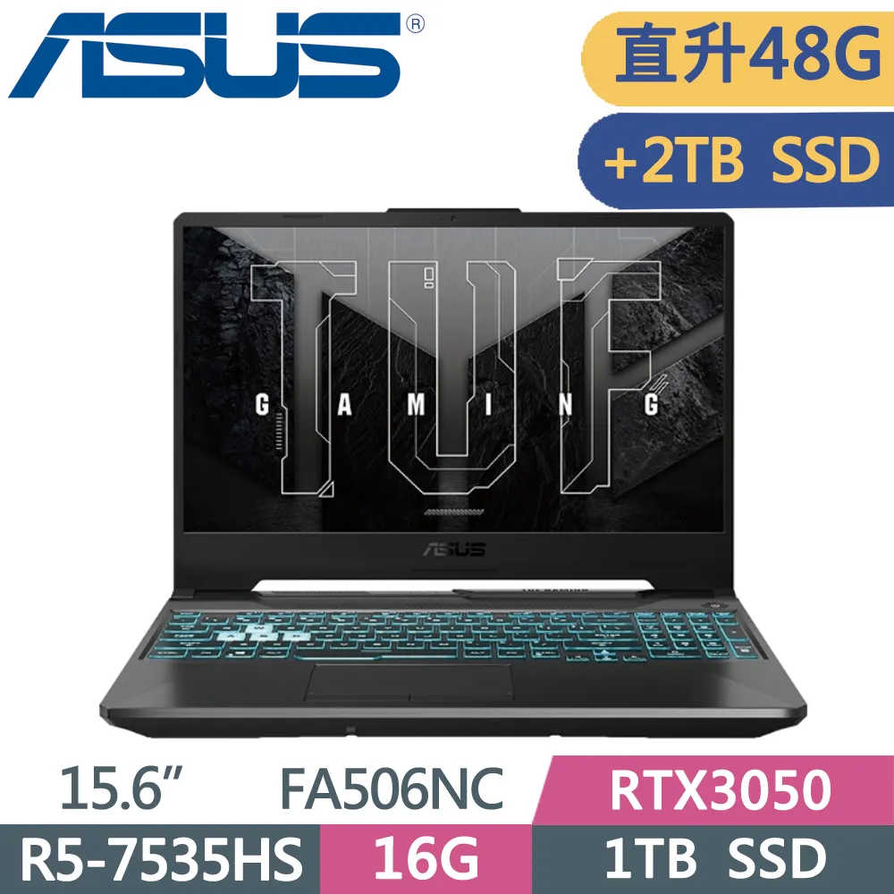 ASUS TUF A15 FA506NF-0022B7535HS 石墨黑(R5-7535H/8G+8G/512G SSD/RTX2050/W11/144Hz/15.6)特仕 歷史價格詳細信息