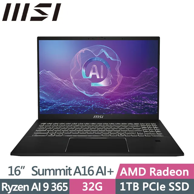 msi Summit A16 AI+ A3HMTG-017TW(Ryzen AI 9 365/32G/1T SSD/16"QHD+/Win11Pro/可觸控)商務筆電 歷史價格詳細信息