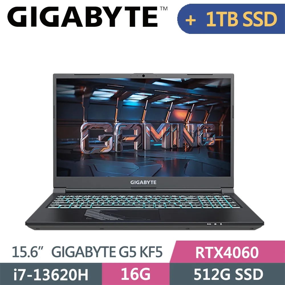 GIGABYTE G5 KF5-53TW383SH 技嘉13代戰鬥版電競筆電 歷史價格詳細信息