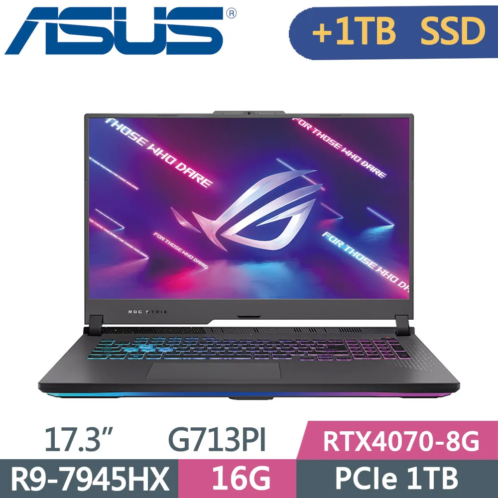 ASUS ROG Strix G17 G713RW-0022F6900HX 黑 華碩電競筆電/R9/RTX3070Ti 歷史價格詳細信息
