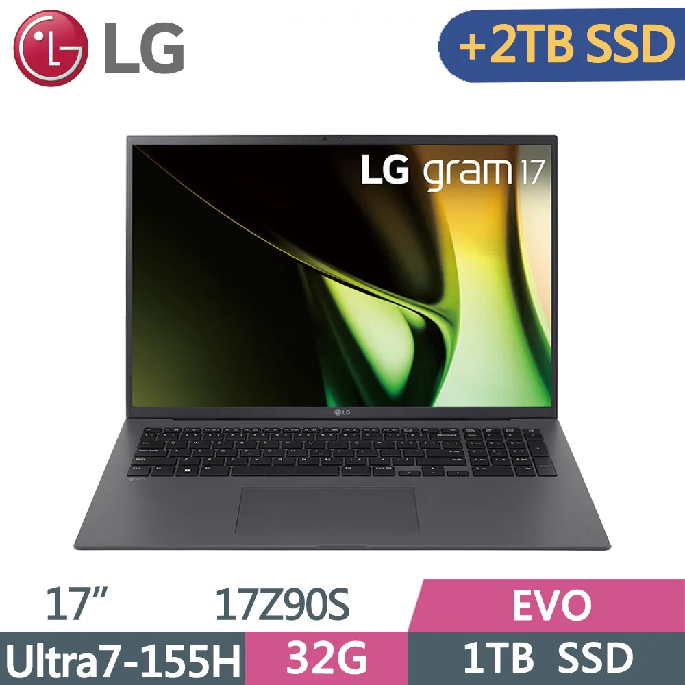 LG 17Z90S-G.AD79C2輕薄商務筆電(Ultra 7 155H/32G/1TB/17/WQXGA/W11H) 歷史價格詳細信息