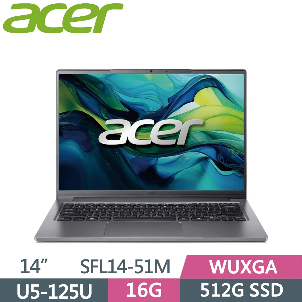 ACER Swift Lite 16吋 AI文書效能筆電銀色(Ultra 7 115U/32GB/512GB/W11/SFL16-51M-74W7) 歷史價格詳細信息