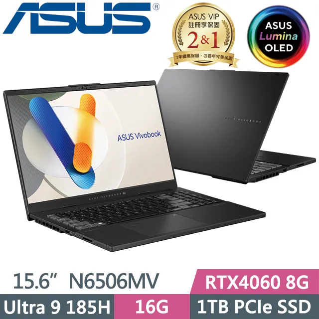 ASUS N6506MV-0022G185H(Intel Core Ultra 9 185H/8G×2/RTX 4060/1TB/W11/3K/15.6) 歷史價格詳細信息