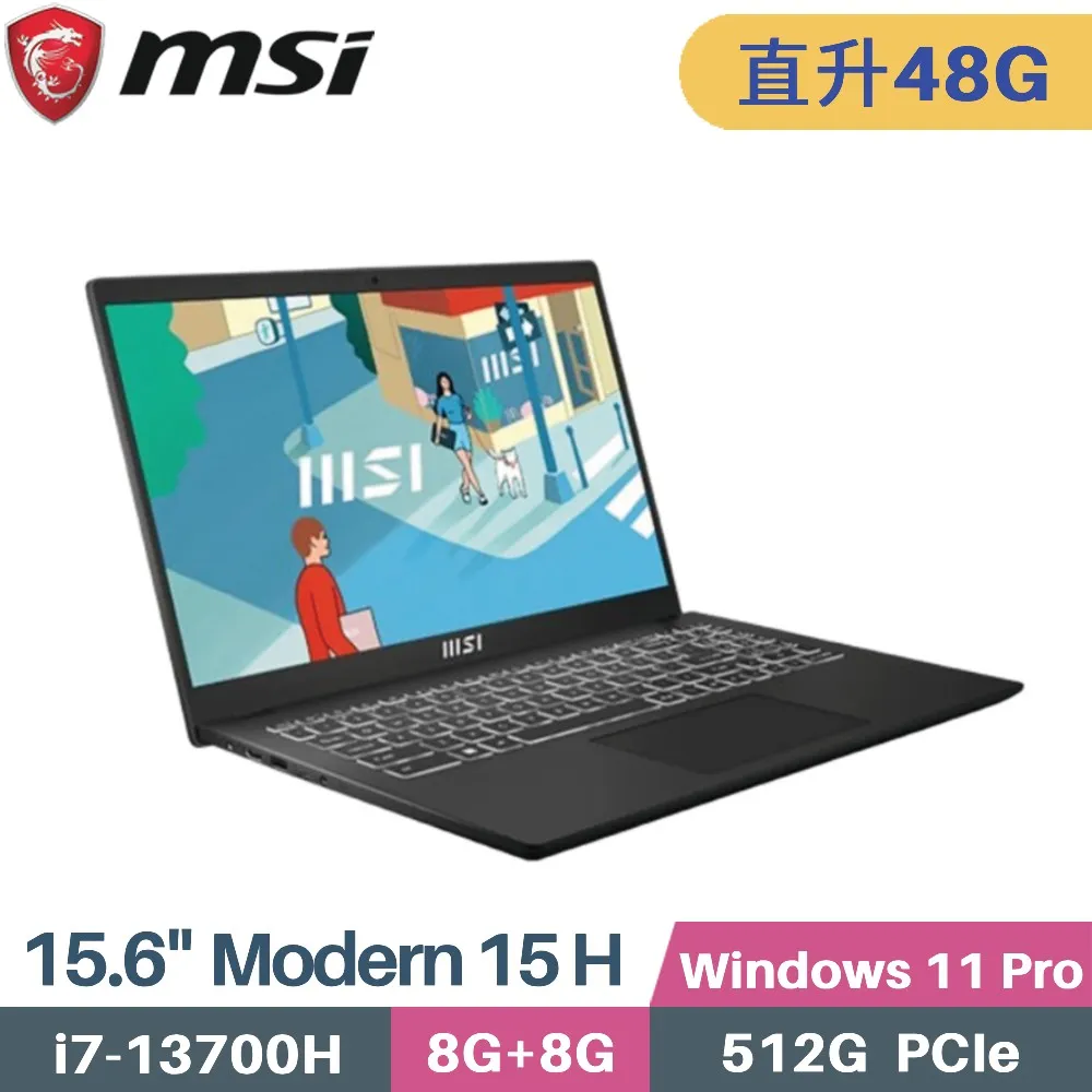 MSI微星 Modern 15 H B13M-002TW (i7-13700H/16G/512G SSD/W11P/FHD/15.6)商務筆電 歷史價格詳細信息