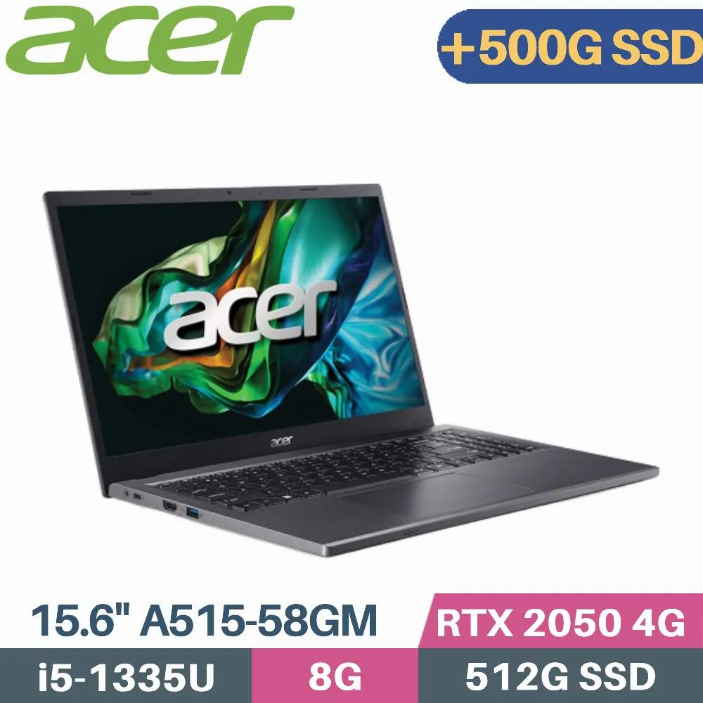 ACER Aspire 5 A515-58GM-510J 13代 輕薄 RTX2050繪圖 游戲 寵愛88節-好禮8重送 歷史價格詳細信息