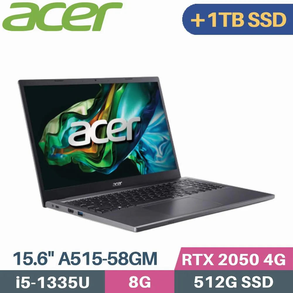 ACER Aspire 5 A515-58GM-510J 13代 輕薄 RTX2050繪圖 游戲 寵愛88節-好禮8重送 歷史價格詳細信息