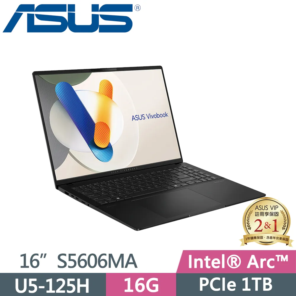 ASUS Vivobook S16 OLED S5606MA-0108K185H 極致黑(Ultra 9 185H/32G/1TB/W11/3.2K/16) 歷史價格詳細信息