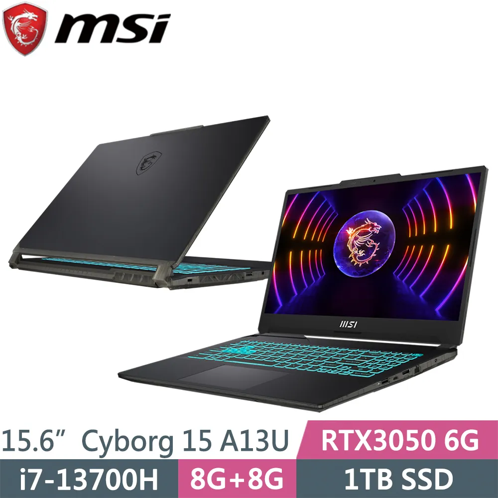 MSI Cyborg 15 A13UDX-210TW 微星13代輕薄戰鬥電競筆電/i7-13700H/RTX3050 歷史價格詳細信息