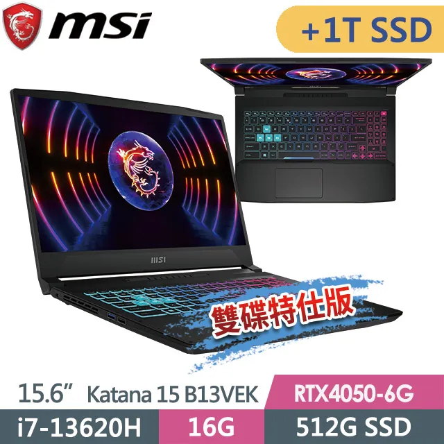 MSI Katana 15 B13VEK-806TW-BB71362H16GXXDX11MH 歷史價格詳細信息