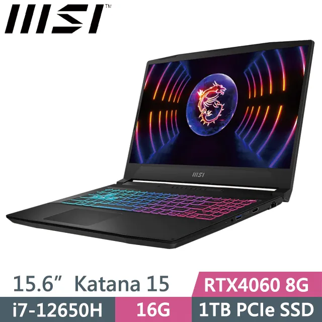 MSI Katana 15 B12VFK-071TW-BB71265H16GXXDX11MH 歷史價格詳細信息