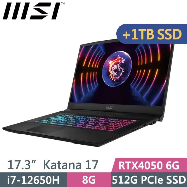 MSI Katana 17 B12VEK-058TW 黑 MSI Katana【全台提貨 聊聊再便宜】 歷史價格詳細信息