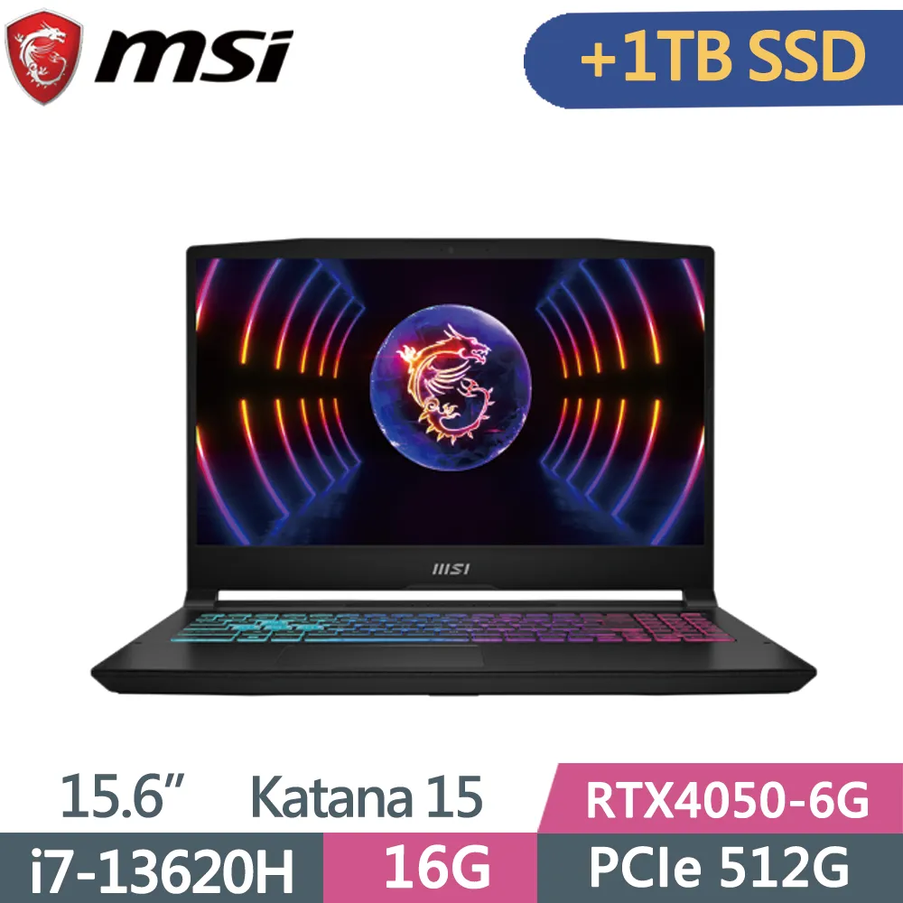 微星 MSI Katana 15 B13VEK 806TW i7-13620H/16GB/RTX4050-6G/512G 歷史價格詳細信息