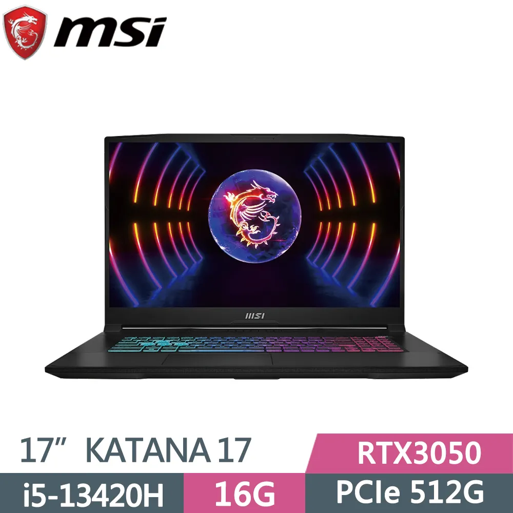 MSI 微星 Katana 17 B13UDXK-1418TW 黑(i5-13420H/16G+32G/512G+1TB/RTX3050/W11/17.3)特仕筆電 歷史價格詳細信息