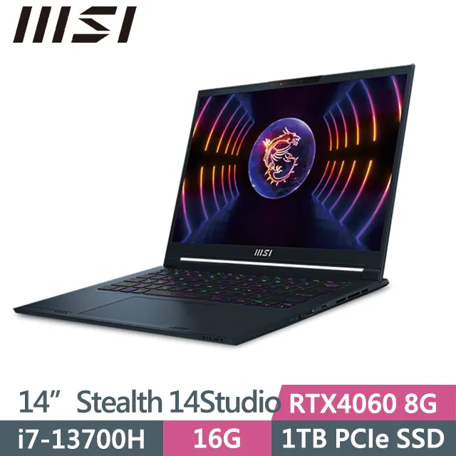 MSI Stealth 14Studio A13VF-021TW 星辰藍 /i7-13700H/RTX4060 歷史價格詳細信息