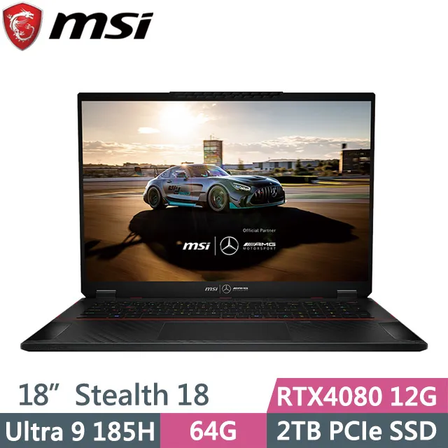 MSI Stealth 18 MercedesAMG A1VHG-043TW(Intel Core Ultra 9 185H/64G/RTX4080/2T SSD/W11P) 歷史價格詳細信息