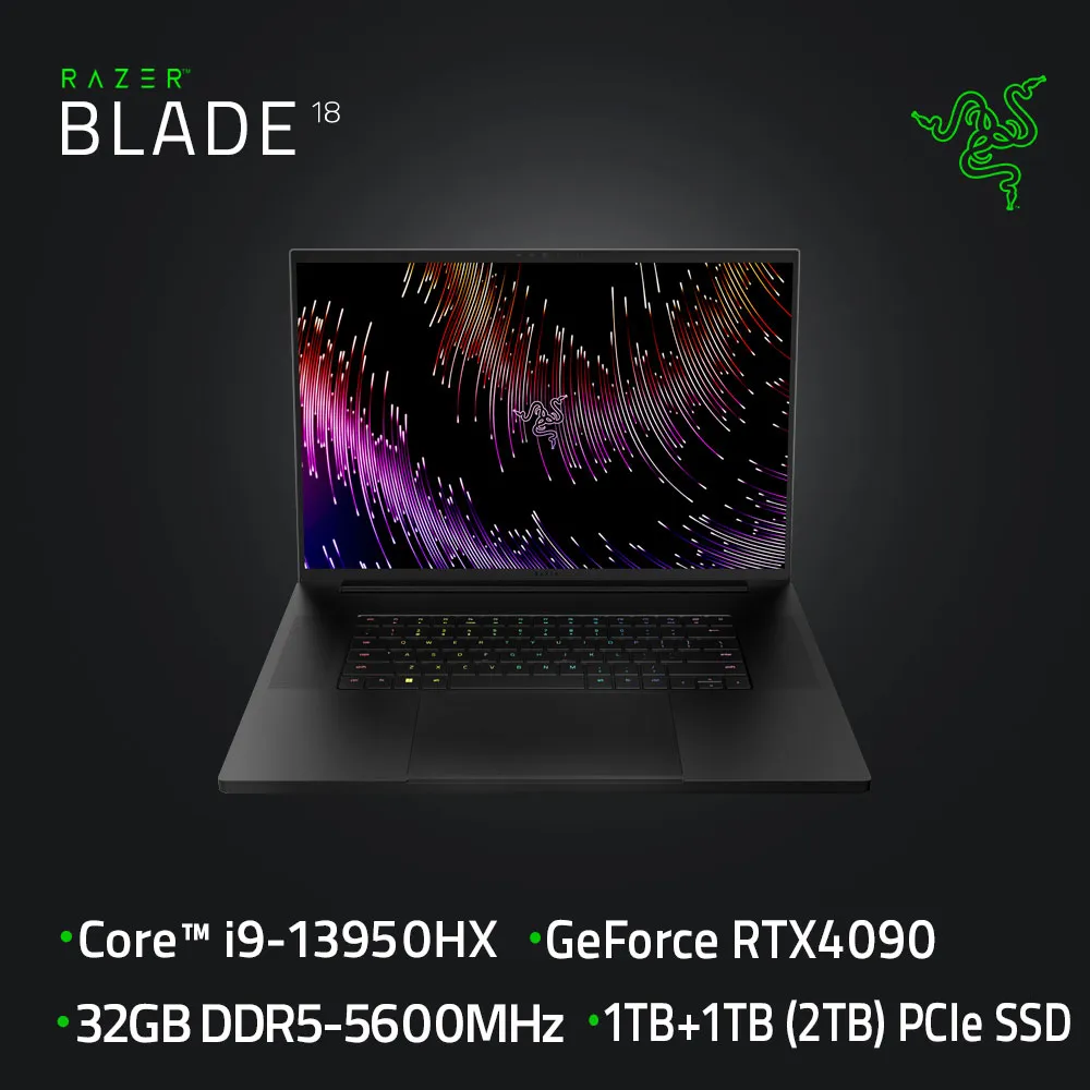 Razer BLADE 18 (i9-13950HX/32GB/RTX 4080/1TB PCIe SSD/QHD 240Hz/Win11/16:10) 歷史價格詳細信息