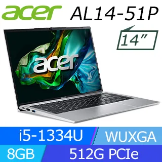 ACER Aspire Lite AL14-51P-5975 銀(i5-1334U/8G/1TB SSD/WUXGA/14/W11)特仕 歷史價格詳細信息
