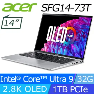 ACER Swift GO SFG14-73-9896 銀 (Core Ultra 9 185H/32G/1TB+2TB/W11/EVO/14)特仕 歷史價格詳細信息