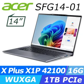 ACER Swift GO 14.5吋 文書效能筆電灰(SnapdragonXPlus X1P-42100/16GB/512G/W11/SFG14-01-X30D) 歷史價格詳細信息