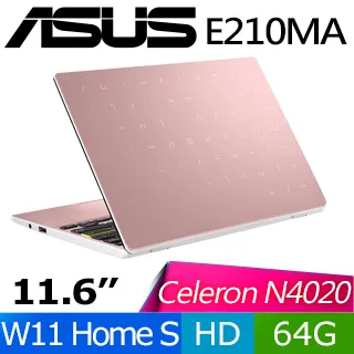 ASUS E210MA-0221PN4020 玫瑰金(Celeron N4020/4G/64GB EMMC/Win11/11.6)福利品 歷史價格詳細信息