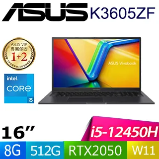 ASUS Vivobook 16X K3605ZC-0102K12650H 搖滾黑(i7-12650H/8G/RTX 3050/512G PCIe/W11/FHD/16) 歷史價格詳細信息