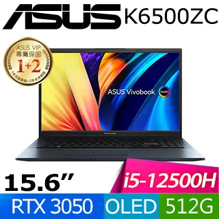 ASUS VivoBook Pro 15 OLED K6500ZC-0202S12500H 酷玩銀(i5-12500H/16G/RTX 3050/512G/OLED/15.6) 歷史價格詳細信息