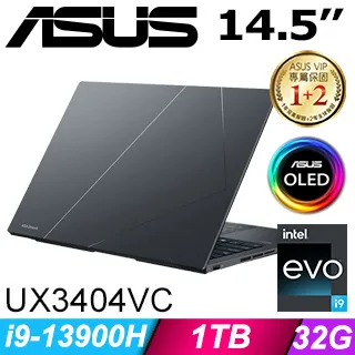 ASUS Zenbook 14X OLED UX3404VC-0072G13900H (i9-13900H/32G/RTX3050/1TB PCIe/W11/OLED/2.8K/14.5) 歷史價格詳細信息