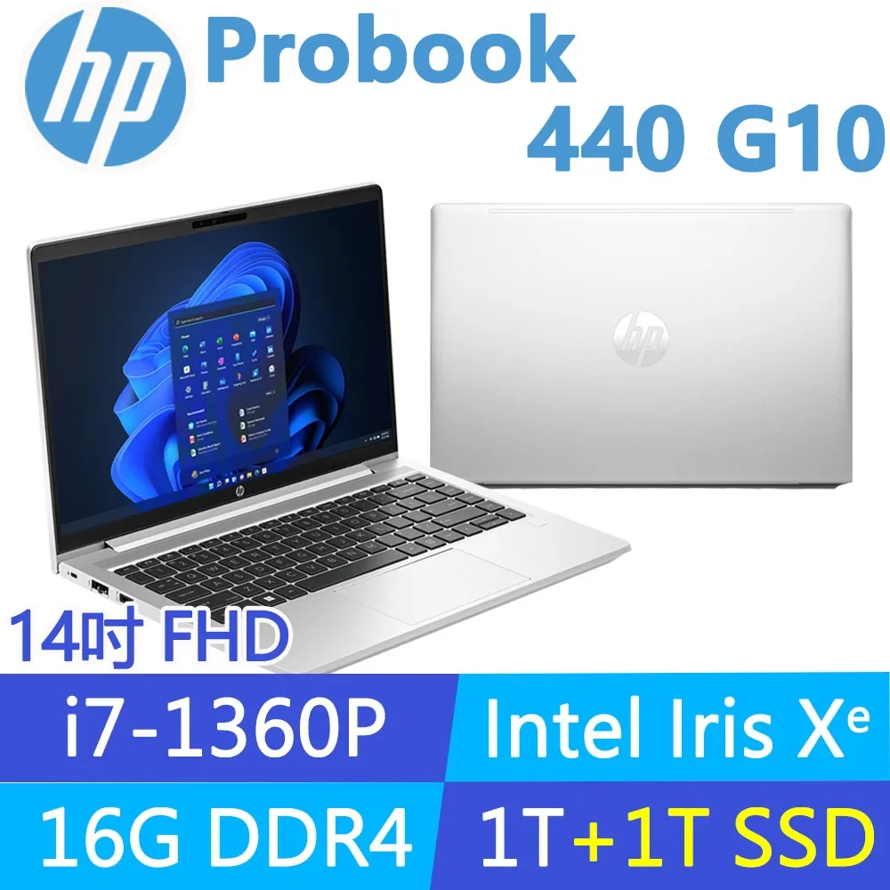 (商)HP ProBook 440 G10(i7-1355U/16G/1TB SSD/RTX2050/14"FHD/W11P)筆電 歷史價格詳細信息