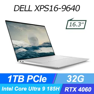 DELL XPS16-9640-R1988STTW (Intel Core Ultra 9 185H/32G/RTX 4060/1TB PCIe/W11P/4K+/16.3) 歷史價格詳細信息