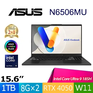 ASUS N6506MV-0022G185H(Intel Core Ultra 9 185H/8G×2/RTX 4060/1TB/W11/3K/15.6) 歷史價格詳細信息