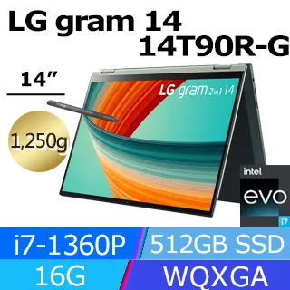LG gram 14吋 14T90R-G.AA74C2 璀璨綠(i7-1360P/16G/4TB SSD/W11/WUXGA/14)特仕筆電 歷史價格詳細信息