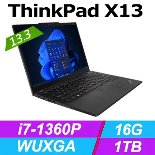 Lenovo ThinkPad X13 Gen4 21EXS00100 黑 (i7-1360P/16G/1TB PCIe/W11P/WUXGA/13.3) 歷史價格詳細信息