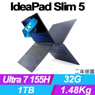 Lenovo IdeaPad Slim 5 藍(Ultra 7 155H/32G/1TB SSD/14吋/W11) 歷史價格詳細信息