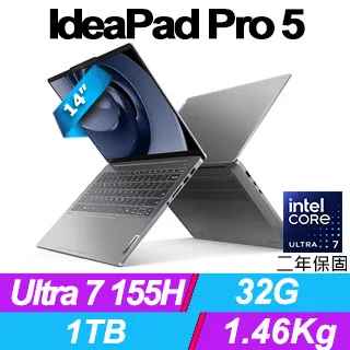 IdeaPad Pro 5(Ultra 7/32G/1TB SSD/Intel Arc/14吋/W11) 歷史價格詳細信息