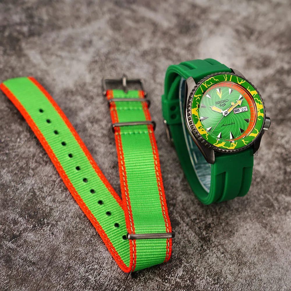 SEIKO 5 X 快打旋風聯名腕錶-RYU隆(SRPF19K1)4R36-08P0W 歷史價格詳細信息