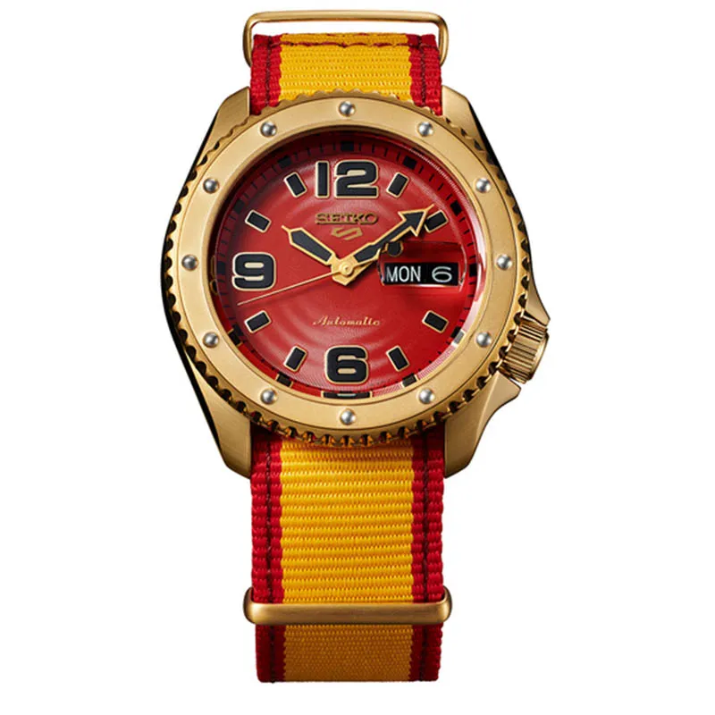 SEIKO 5 快打旋風Street Fighter V聯名腕錶－RYU隆(SRPF19K1) 歷史價格詳細信息